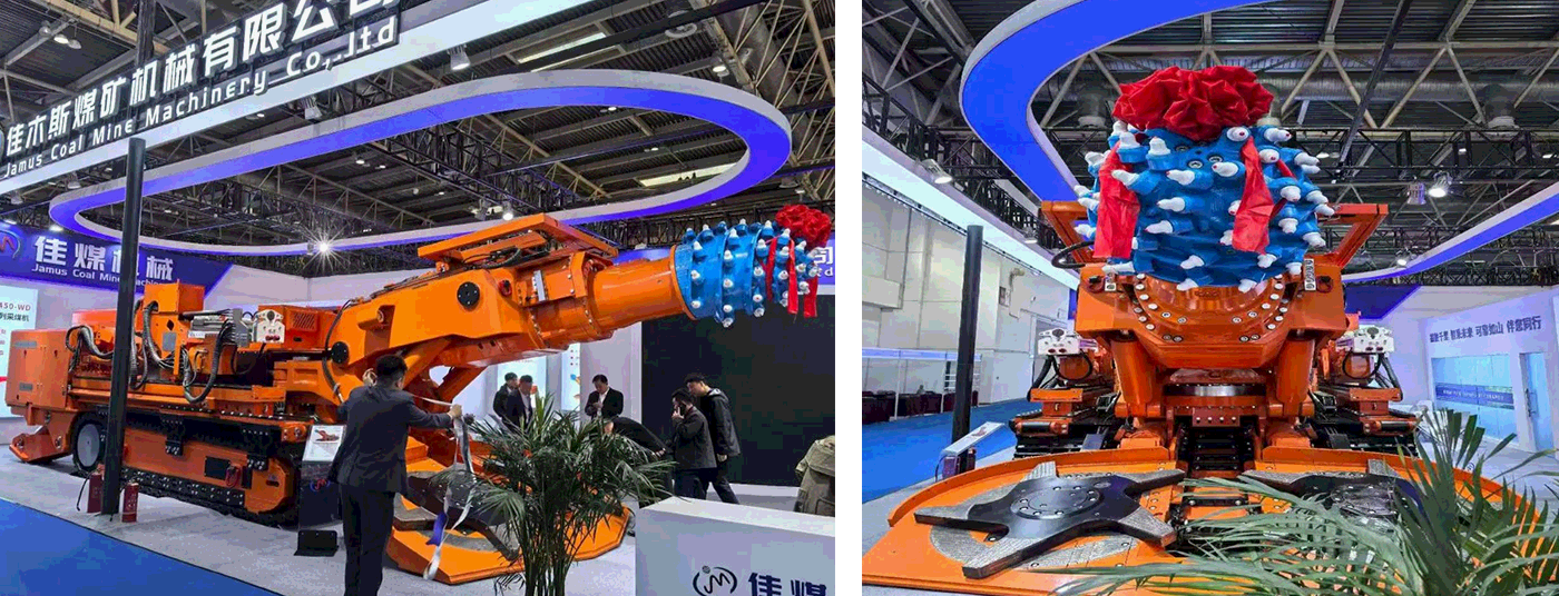 Jiamushi Coal Mine Machinery se une a la exposición internacional para expandir las exportaciones globales
